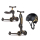 Scoot & Ride Highwaykick 1 Jeździk i hulajnoga 2w1 +kask XXS-S Black&Gold - 1028487 - zdjęcie